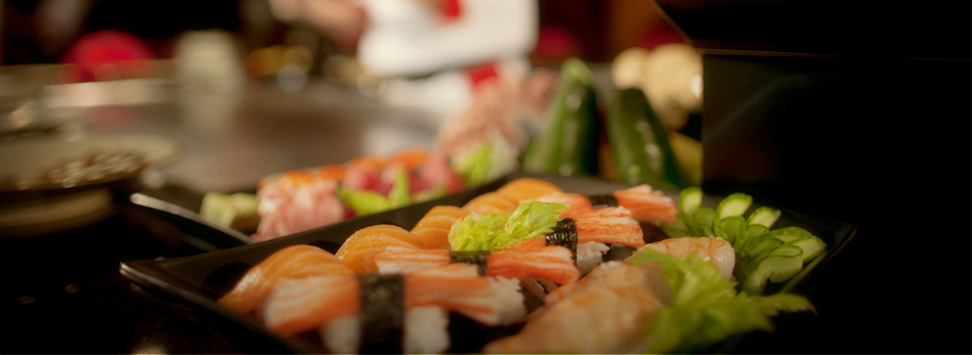 hibachi japanese restaurant in dubai roda al bustan hotel