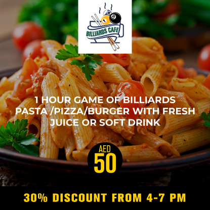 Munch Time Offer Billiards Cafe 01